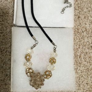 NWOT!  Chrystal Like Necklace